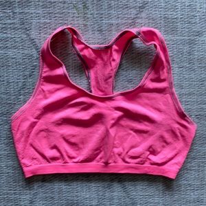 Champion Sports Bra - Hot Pink with Gray Lining